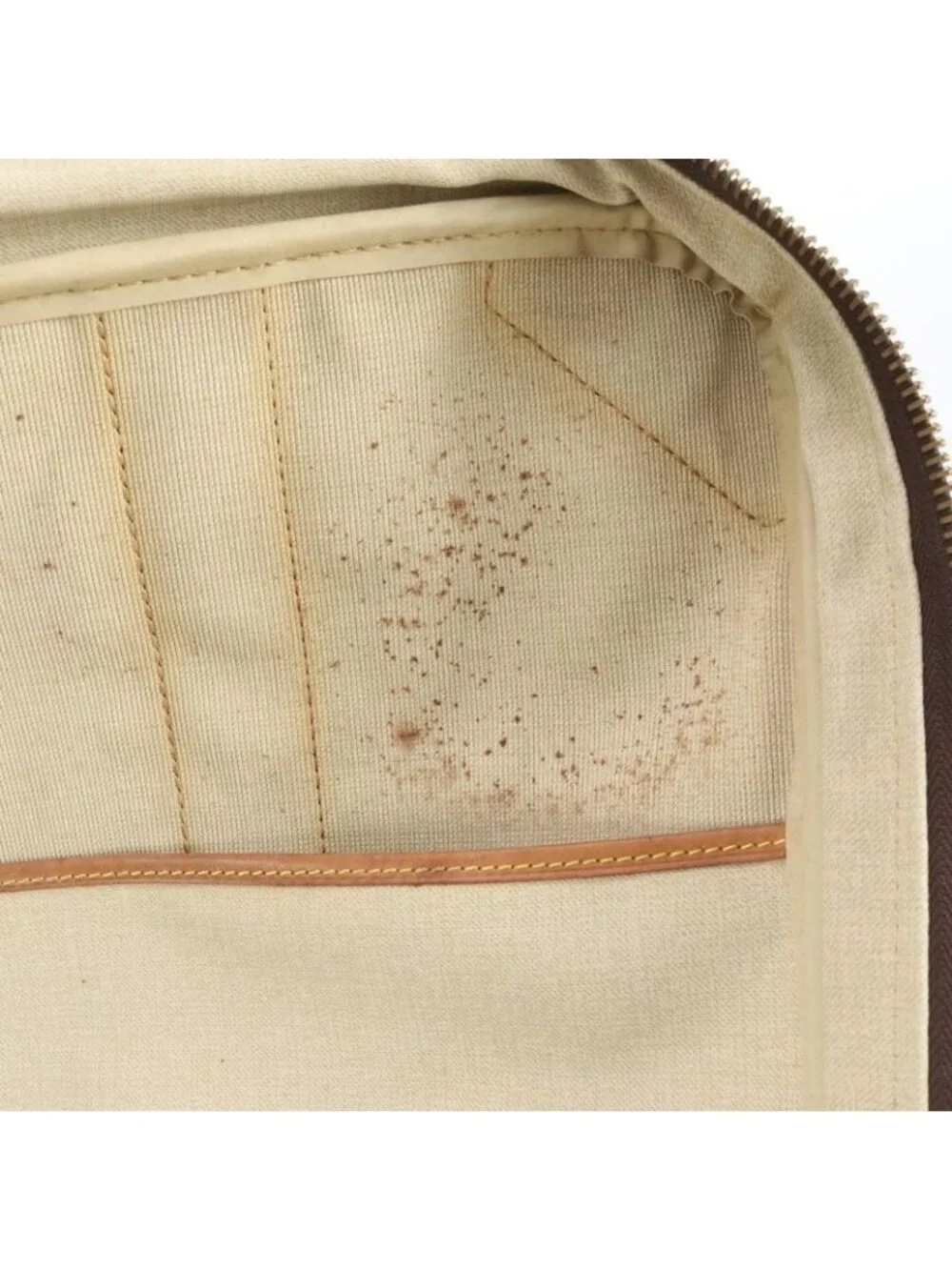 ★SOLD★ Louis Vuitton Monogram Satellite 60 Leather Boston Bag Business Travel - Picture 9 of 12